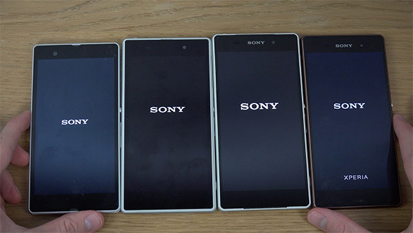 Familia Sony Xperia Z; en la portada, el Sony Xperia Z3+