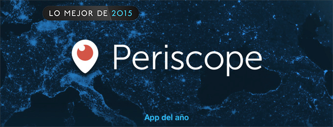 Periscope app del ano iphone