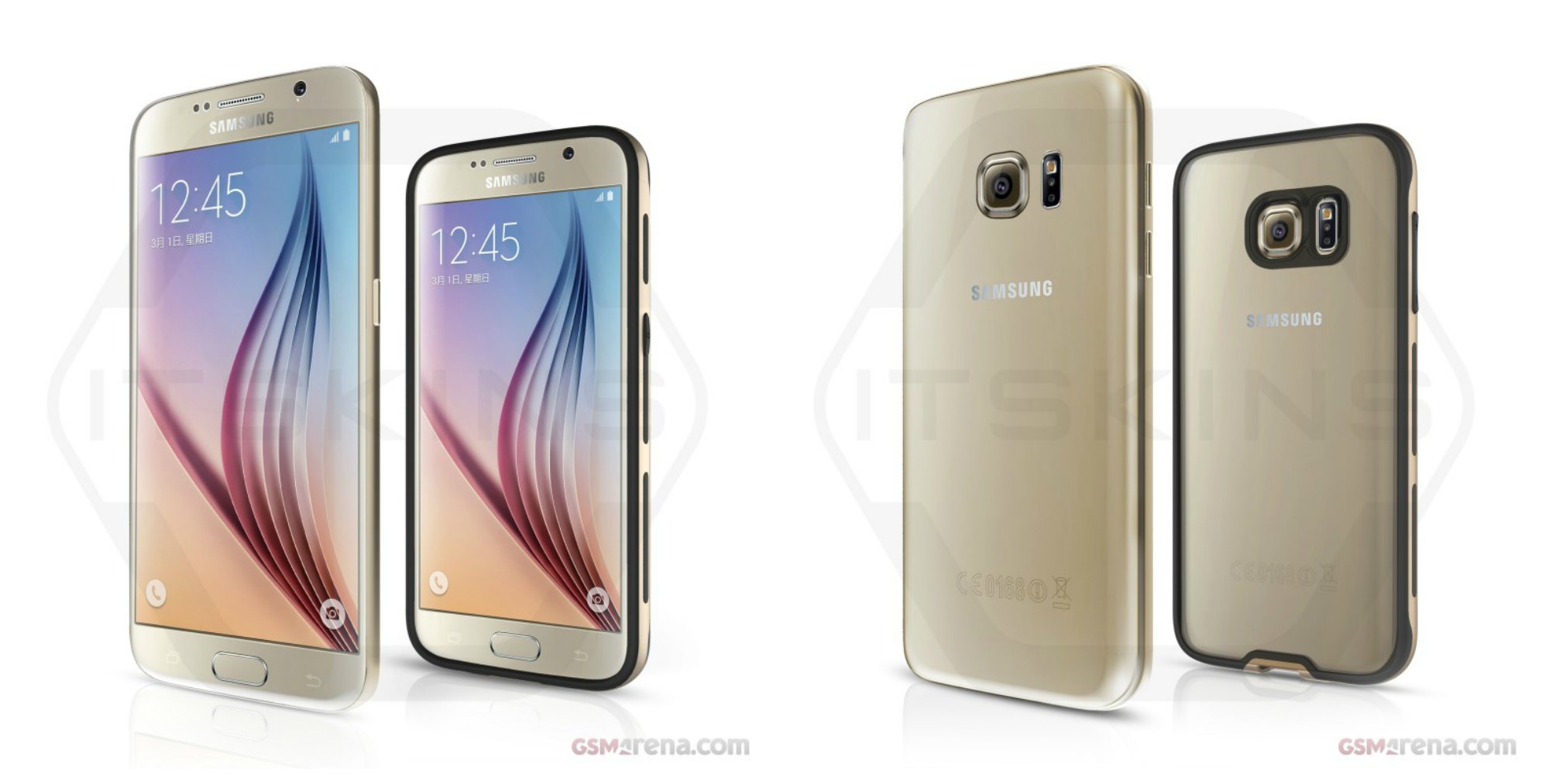 Samsung Galaxy S7 y S7+ renders funda