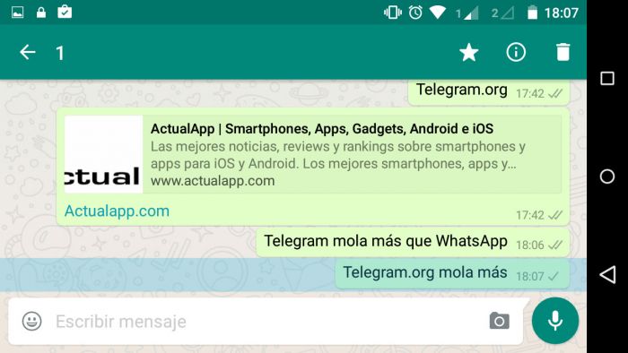 WhatsApp bloquea url Telegram (2)