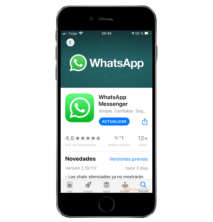 descargar whatsapp ipad 2 gratis