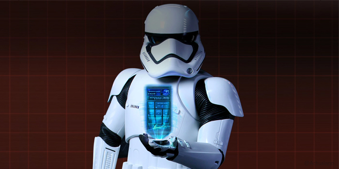 Stormtrooper smartphone