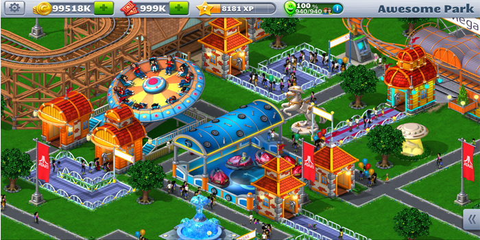 RollerCoaster Tycoon 4 Mobile