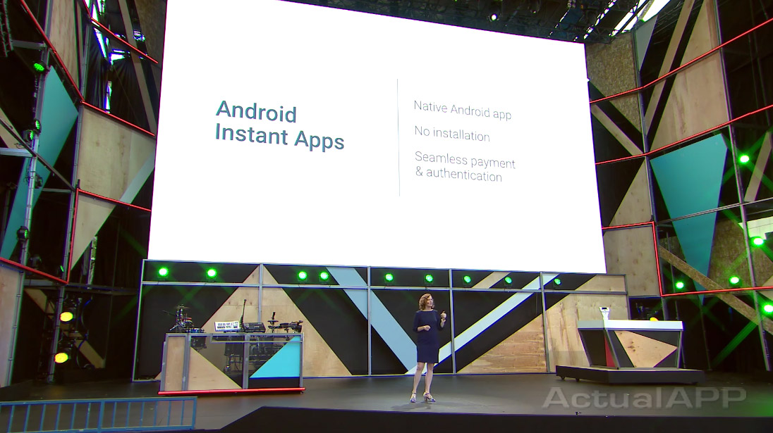 android instant apps google io 2016 pantalla