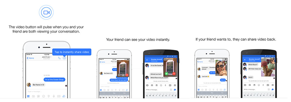 facebook messenger instant videos tutorial