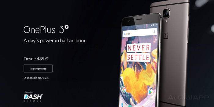 OnePlus 3T, aquí está la revisión del flagship killer - 700 x 350 jpeg 90kB