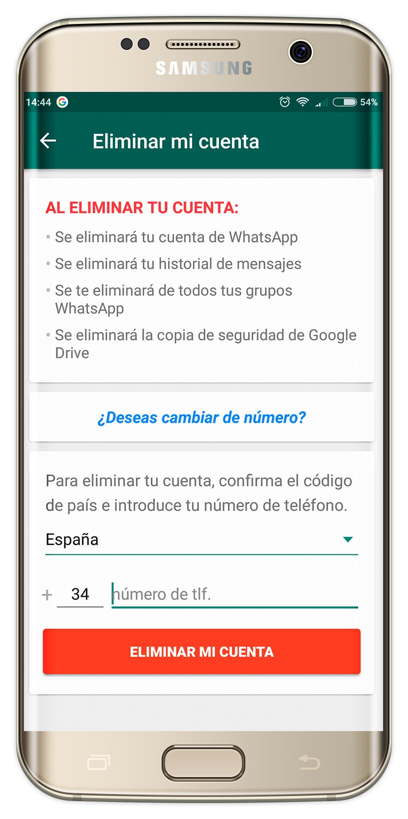 Cómo eliminar WhatsApp de tu móvil dile adiós a la app ActualAPP