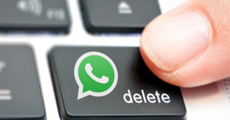 borrar un mensaje enviado por WhatsApp