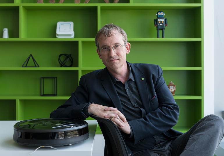 Colin Angle, CEO de iRobot (Imagen: iRobot)