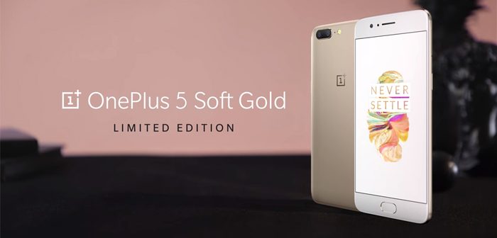 OnePlus 5 Soft Gold, llega la versión dorada (y limitada) - 700 x 336 jpeg 18kB