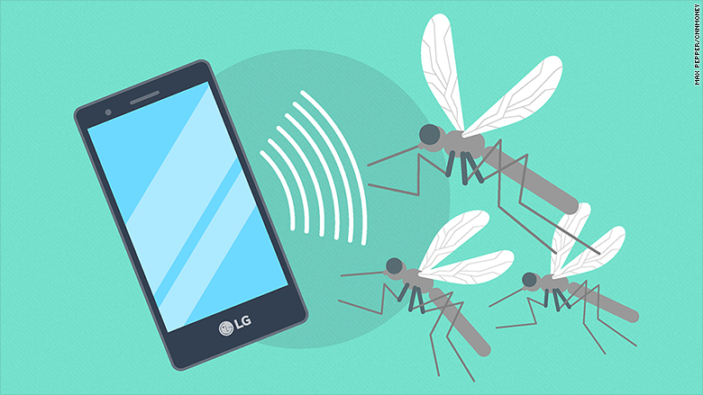 smartphone anti-mosquitos