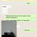 videollamadas en ventana flotante de WhatsApp