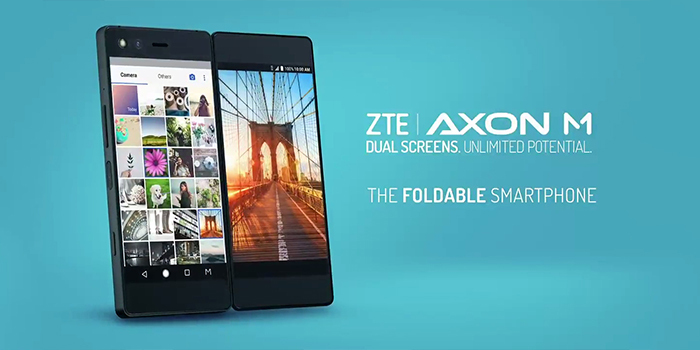 ZTE Axon M, así es el smartphone plegable con dos pantallas - 700 x 350 jpeg 116kB