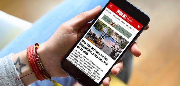 La nueva app de la revista ¡Hola! ya está disponible