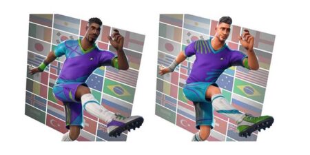 camisetas de futbol en fortnite