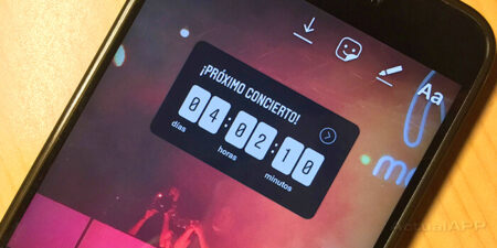 cuenta atrás de instagram stories