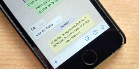 El código de seguridad de WhatsApp cambió