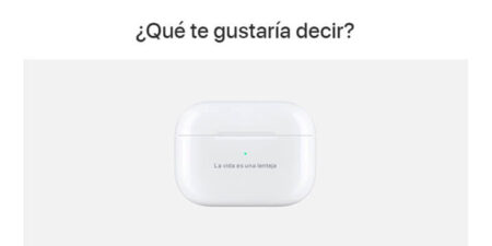 grabado láser nombre apple