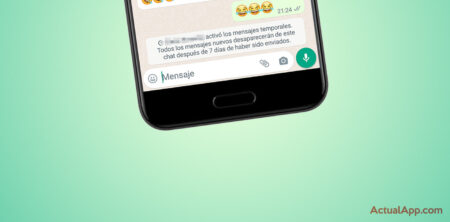 whatsapp mensajes temporales