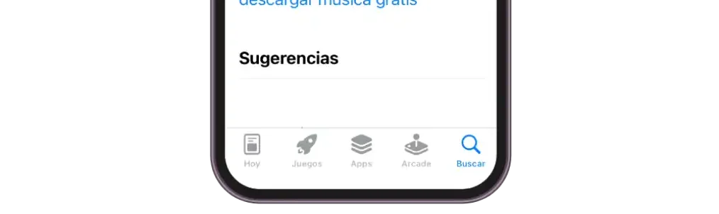 app store buscar