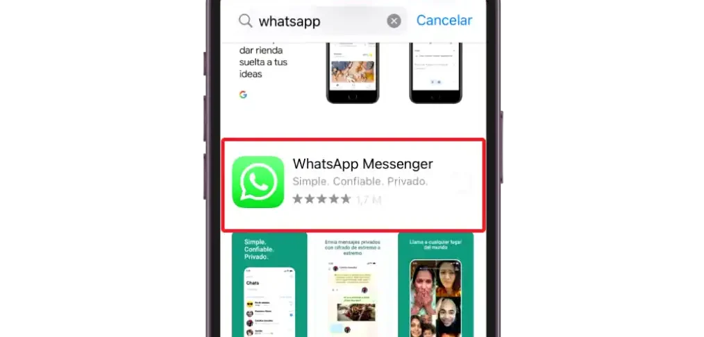 descargar whatsapp ios app store