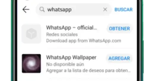 huawei appgallery whatsapp