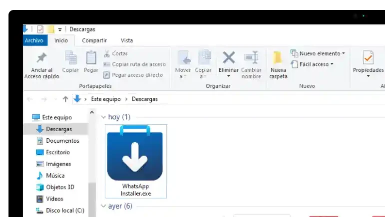 windows instalador whatsapp