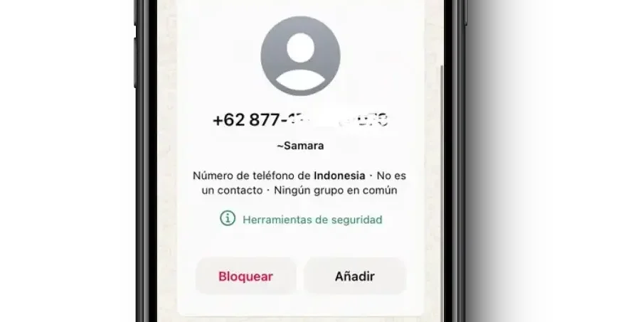 numero desconocido estafas whatsapp