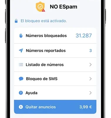 no espam app